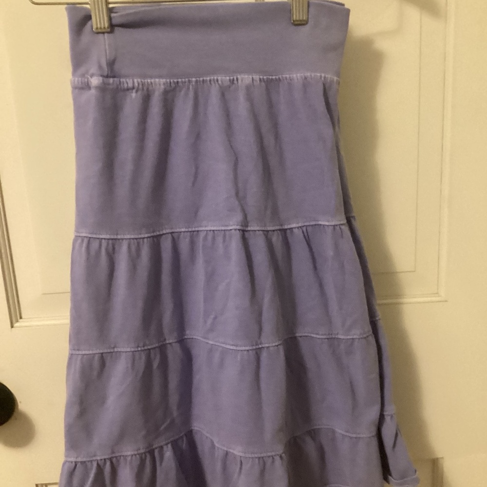 Fresh produce ruffled skirt